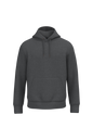 NS401 - Sudadera ecorresponsable con capucha unisex - Volcano Grey Heather - frontal