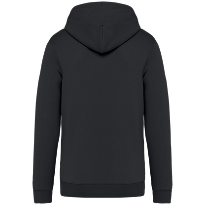 NS402 - Sudadera ecorresponsable con cremallera y capucha unisex - Iron Grey - trasera