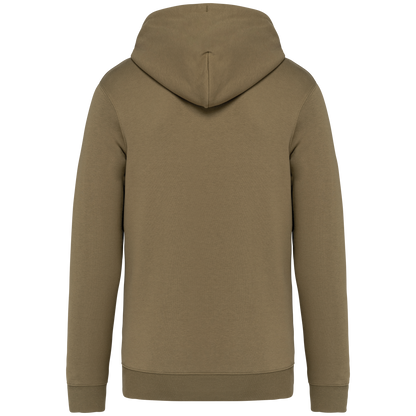 NS402 - Sudadera ecorresponsable con cremallera y capucha unisex - Light Olive Green - trasera