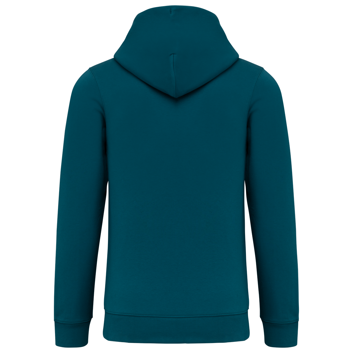 NS402 - Sudadera ecorresponsable con cremallera y capucha unisex - Peacock Green - trasera