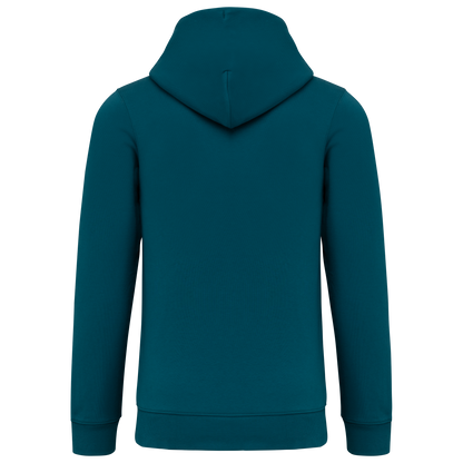 NS402 - Sudadera ecorresponsable con cremallera y capucha unisex - Peacock Green - trasera
