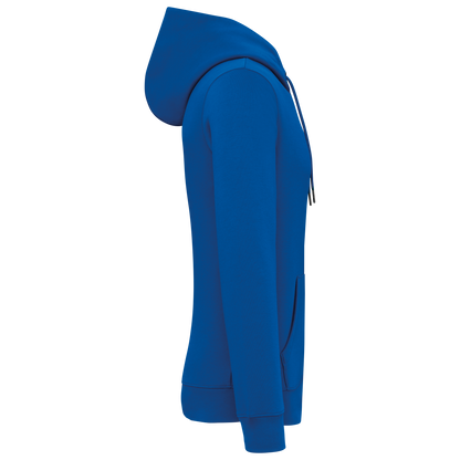 NS402 - Sudadera ecorresponsable con cremallera y capucha unisex - Sea Blue - lateral