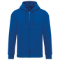 NS402 - Sudadera ecorresponsable con cremallera y capucha unisex - Sea Blue - frontal