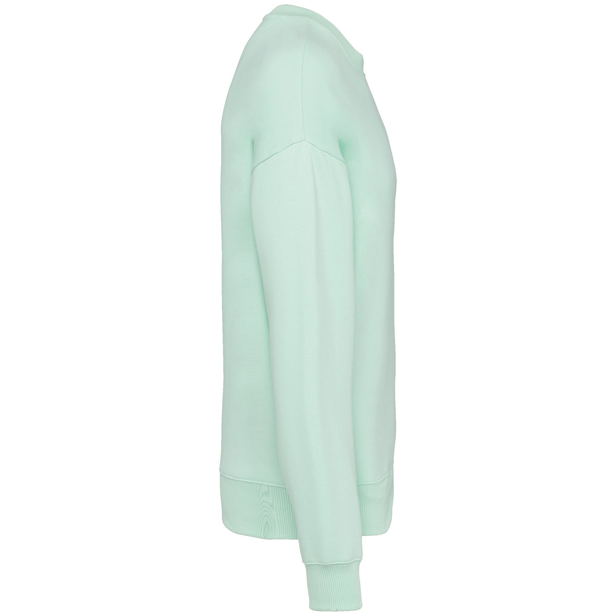 NS407 - Sudadera ecorresponsable cuello redondo oversize unisex - Brook Green - lateral