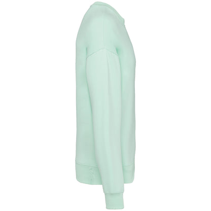 NS407 - Sudadera ecorresponsable cuello redondo oversize unisex - Brook Green - lateral
