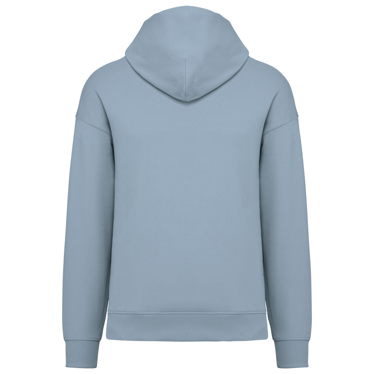 NS408 - Sudadera ecorresponsable con capucha oversize unisex - Aquamarine - trasera