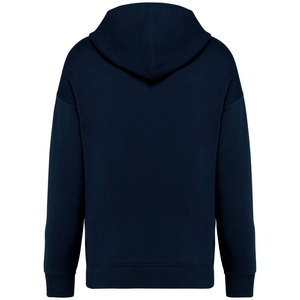 NS408 - Sudadera ecorresponsable con capucha oversize unisex - Navy Blue - trasera