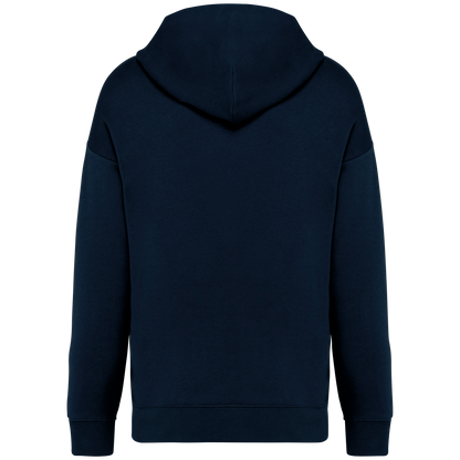 NS408 - Sudadera ecorresponsable con capucha oversize unisex - Navy Blue - trasera