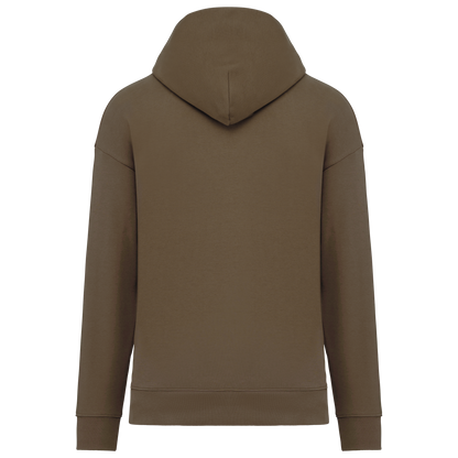 NS408 - Sudadera ecorresponsable con capucha oversize unisex - Toffee - trasera