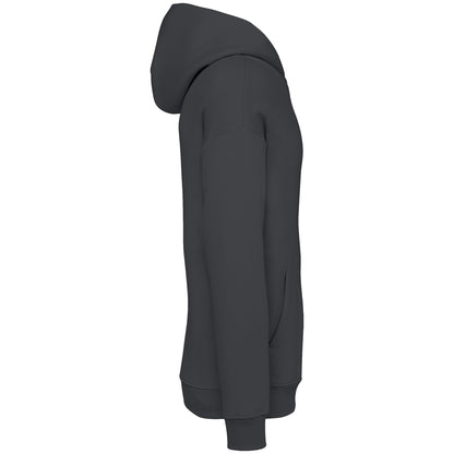 NS408 - Sudadera ecorresponsable con capucha oversize unisex - Iron Grey - lateral