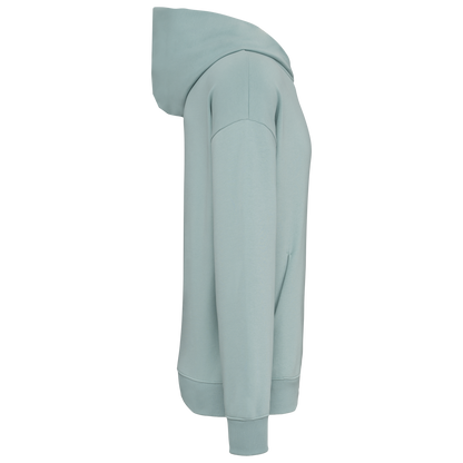 NS408 - Sudadera ecorresponsable con capucha oversize unisex - Jade Green - lateral