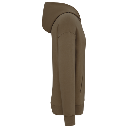 NS408 - Sudadera ecorresponsable con capucha oversize unisex - Toffee - lateral