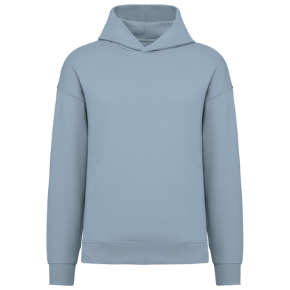 NS408 - Sudadera ecorresponsable con capucha oversize unisex - Aquamarine - frontal
