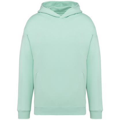 NS408 - Sudadera ecorresponsable con capucha oversize unisex - Brook Green - frontal