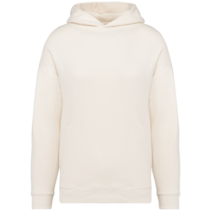 NS408 - Sudadera ecorresponsable con capucha oversize unisex - Ivory - frontal