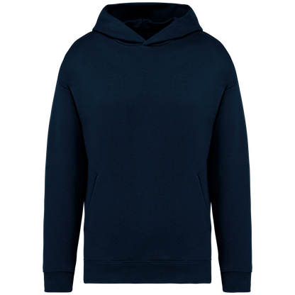 NS408 - Sudadera ecorresponsable con capucha oversize unisex - Navy Blue - frontal