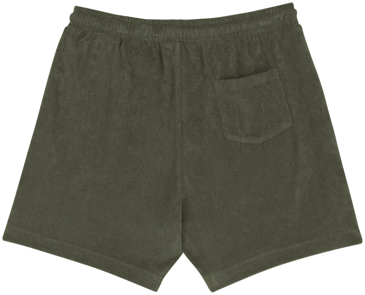 NS727 - Short ecorresponsable de rizo hombre - Organic Khaki - trasera
