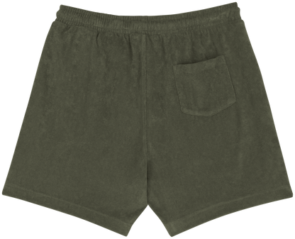 NS727 - Short ecorresponsable de rizo hombre - Organic Khaki - trasera