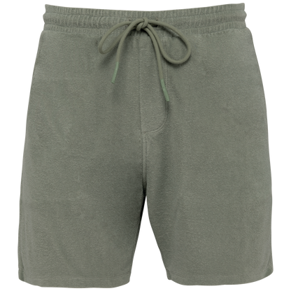 NS727 - Short ecorresponsable de rizo hombre - Almond Green - frontal
