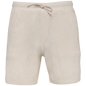 NS727 - Short ecorresponsable de rizo hombre - Ivory - frontal