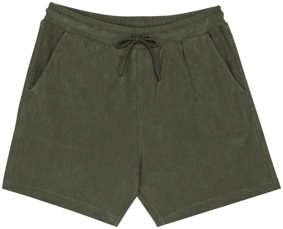 NS727 - Short ecorresponsable de rizo hombre - Organic Khaki - frontal