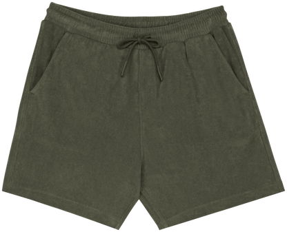 NS727 - Short ecorresponsable de rizo hombre - Organic Khaki - frontal