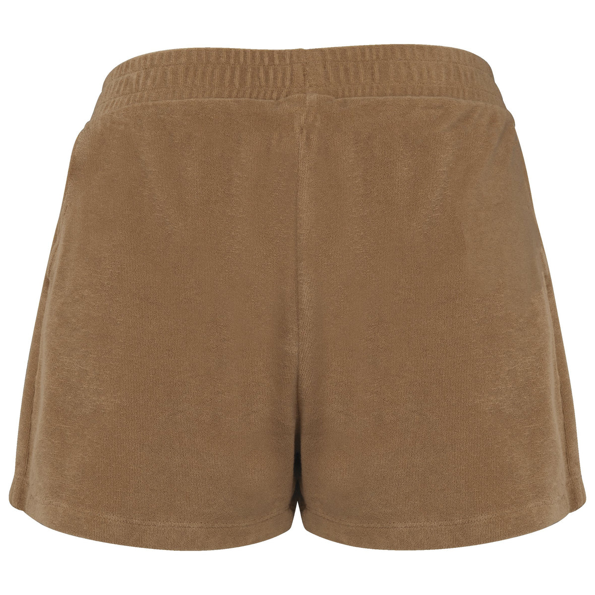 NS728 - Short ecorresponsable de rizo mujer - Cream Coffee - trasera