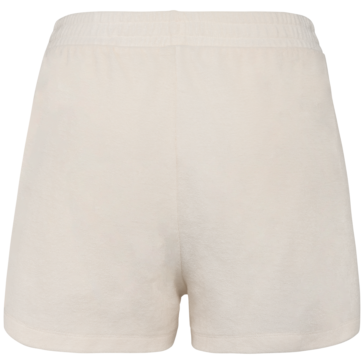 NS728 - Short ecorresponsable de rizo mujer - Ivory - trasera