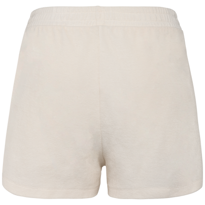 NS728 - Short ecorresponsable de rizo mujer - Ivory - trasera