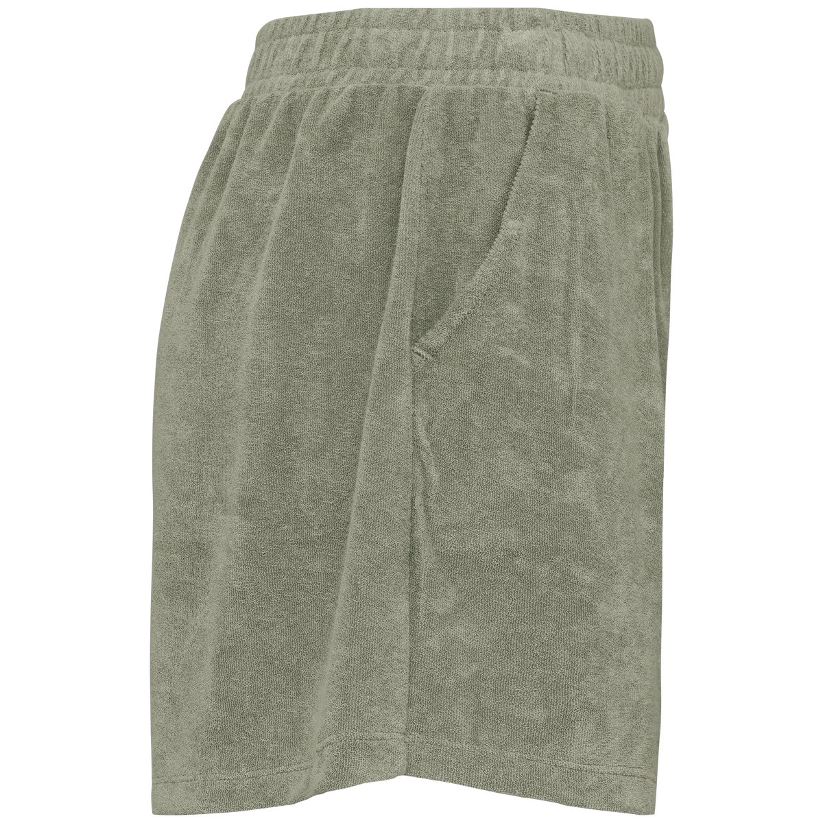 NS728 - Short ecorresponsable de rizo mujer - Almond Green - lateral