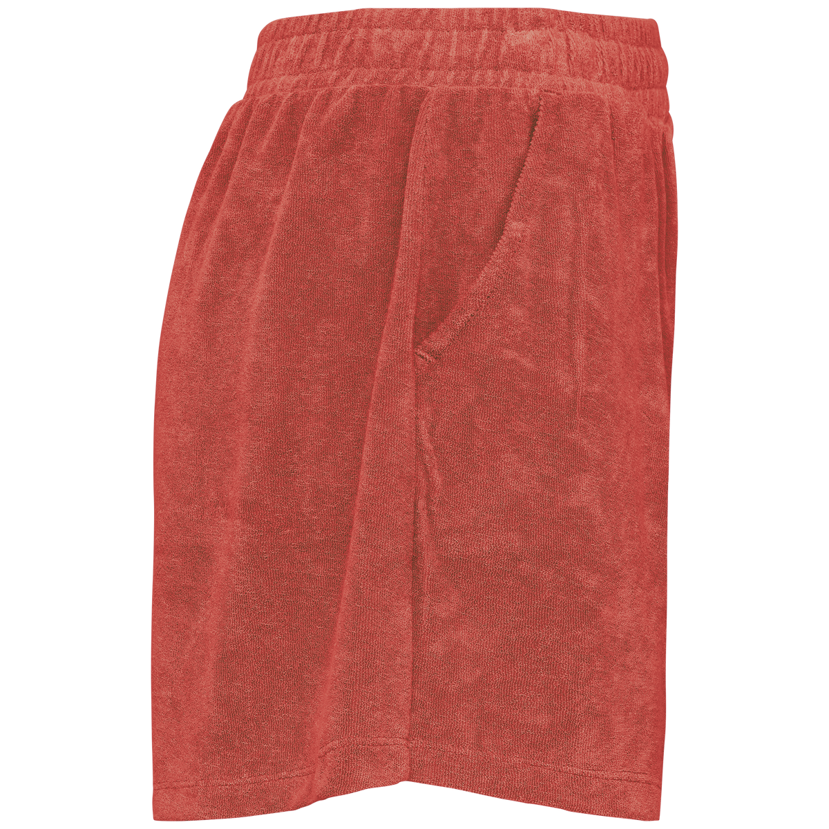 NS728 - Short ecorresponsable de rizo mujer - Paprika - lateral