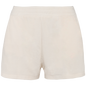 NS728 - Short ecorresponsable de rizo mujer - Ivory - frontal