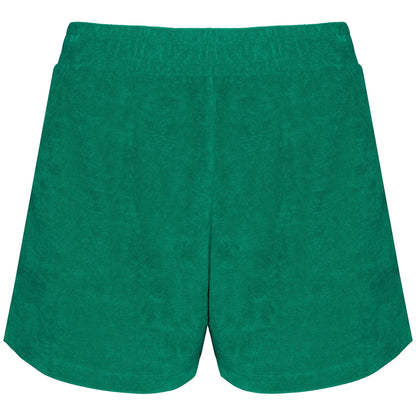 NS728 - Short ecorresponsable de rizo mujer - Malachite Green - frontal