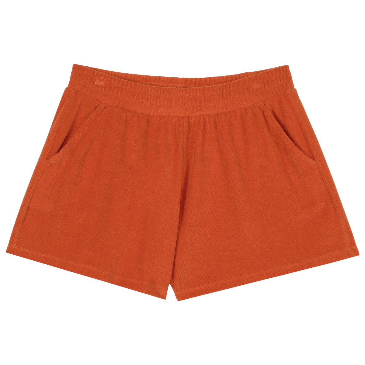 NS728 - Short ecorresponsable de rizo mujer - Paprika - frontal