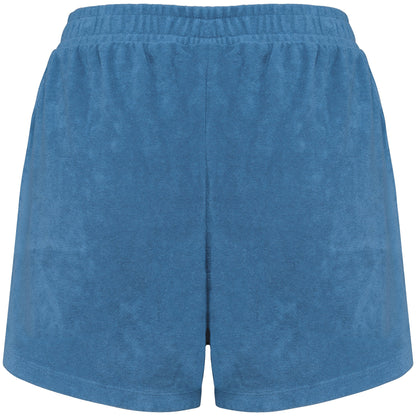 NS728 - Short ecorresponsable de rizo mujer - Riviera Blue - trasera