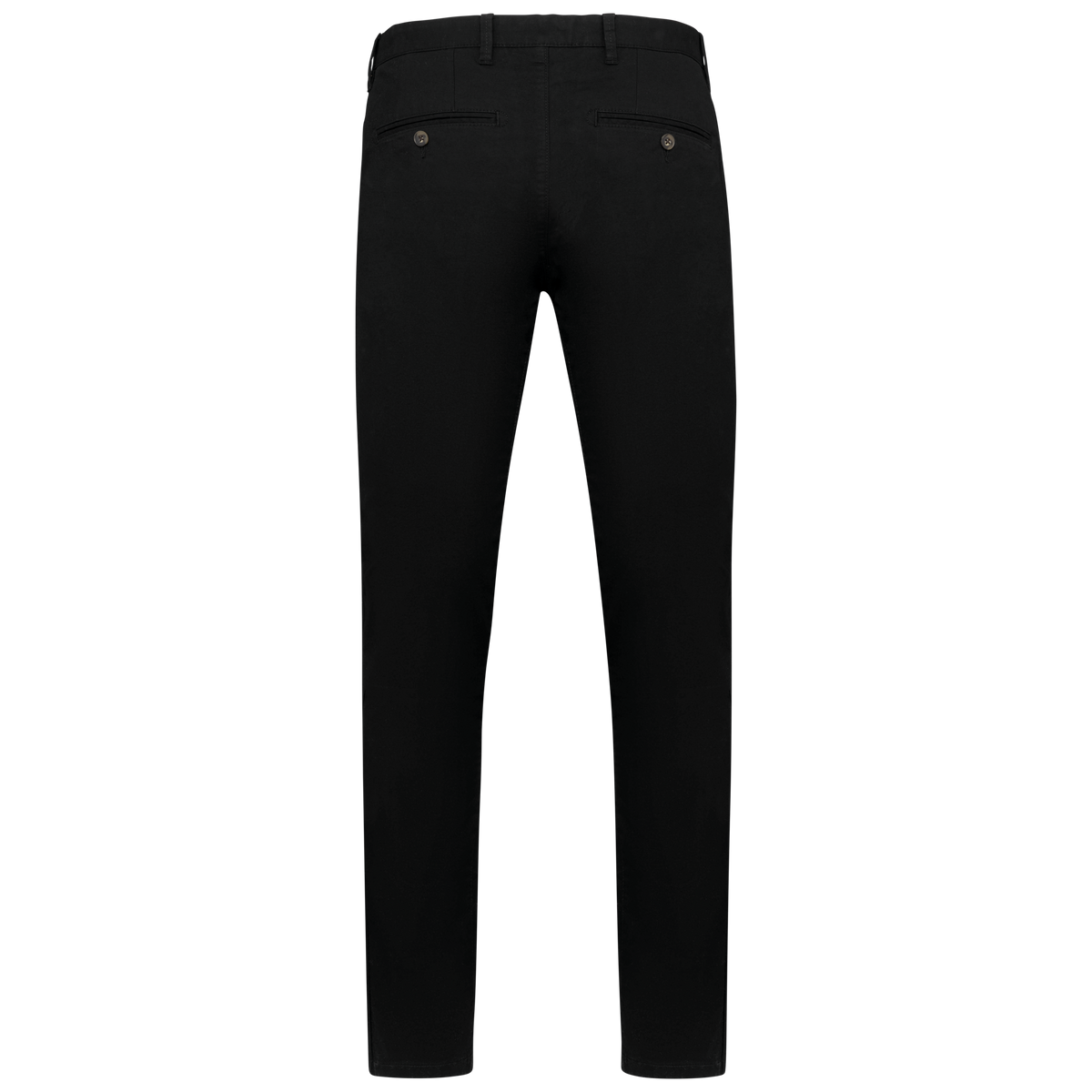 NS736 - Pantalon chino ecorresponsable hombre - Black - trasera