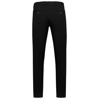 NS736 - Pantalon chino ecorresponsable hombre - Black - trasera