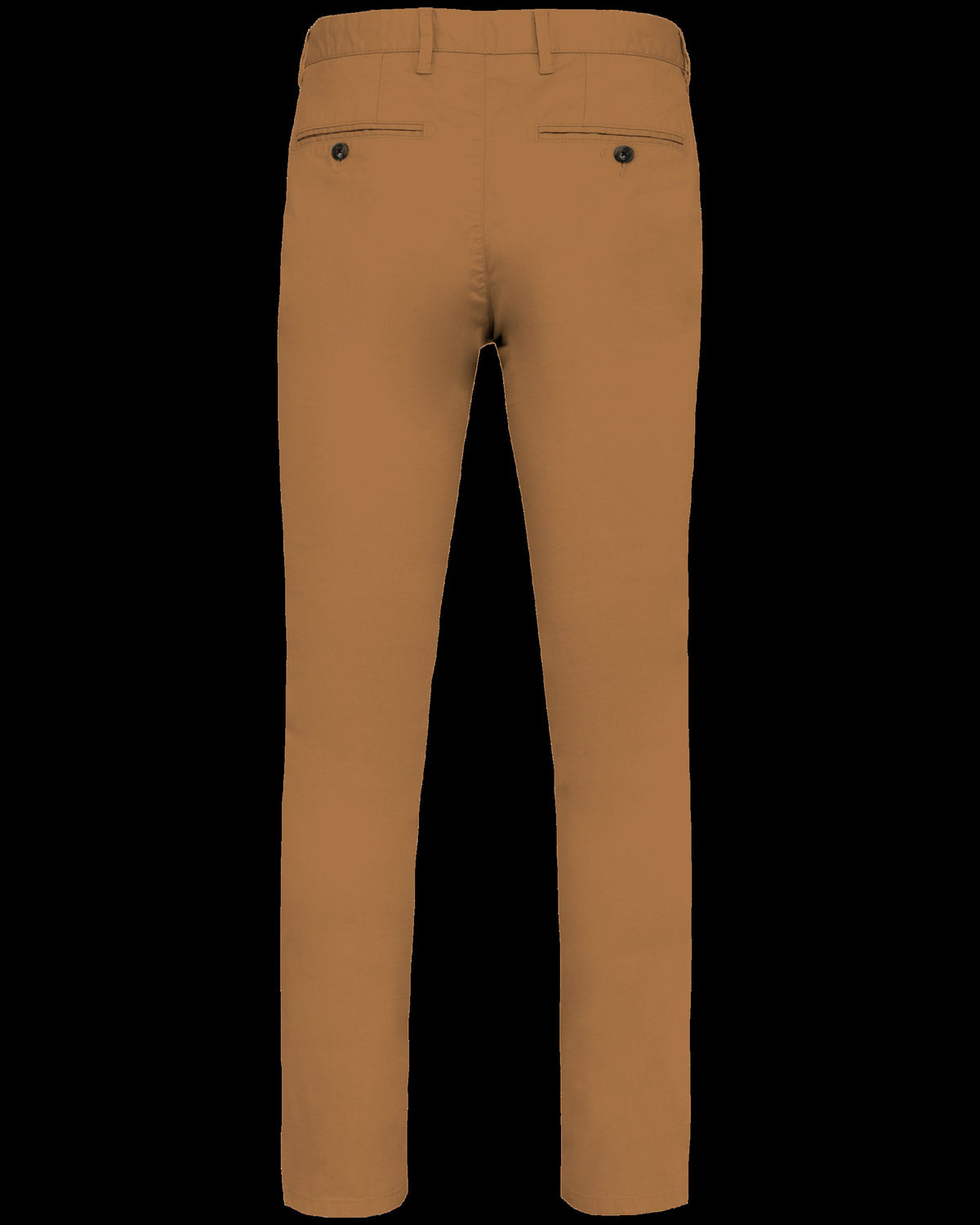 NS736 - Pantalon chino ecorresponsable hombre - Brown Sugar - trasera