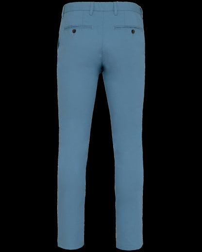 NS736 - Pantalon chino ecorresponsable hombre - Cool Blue - trasera