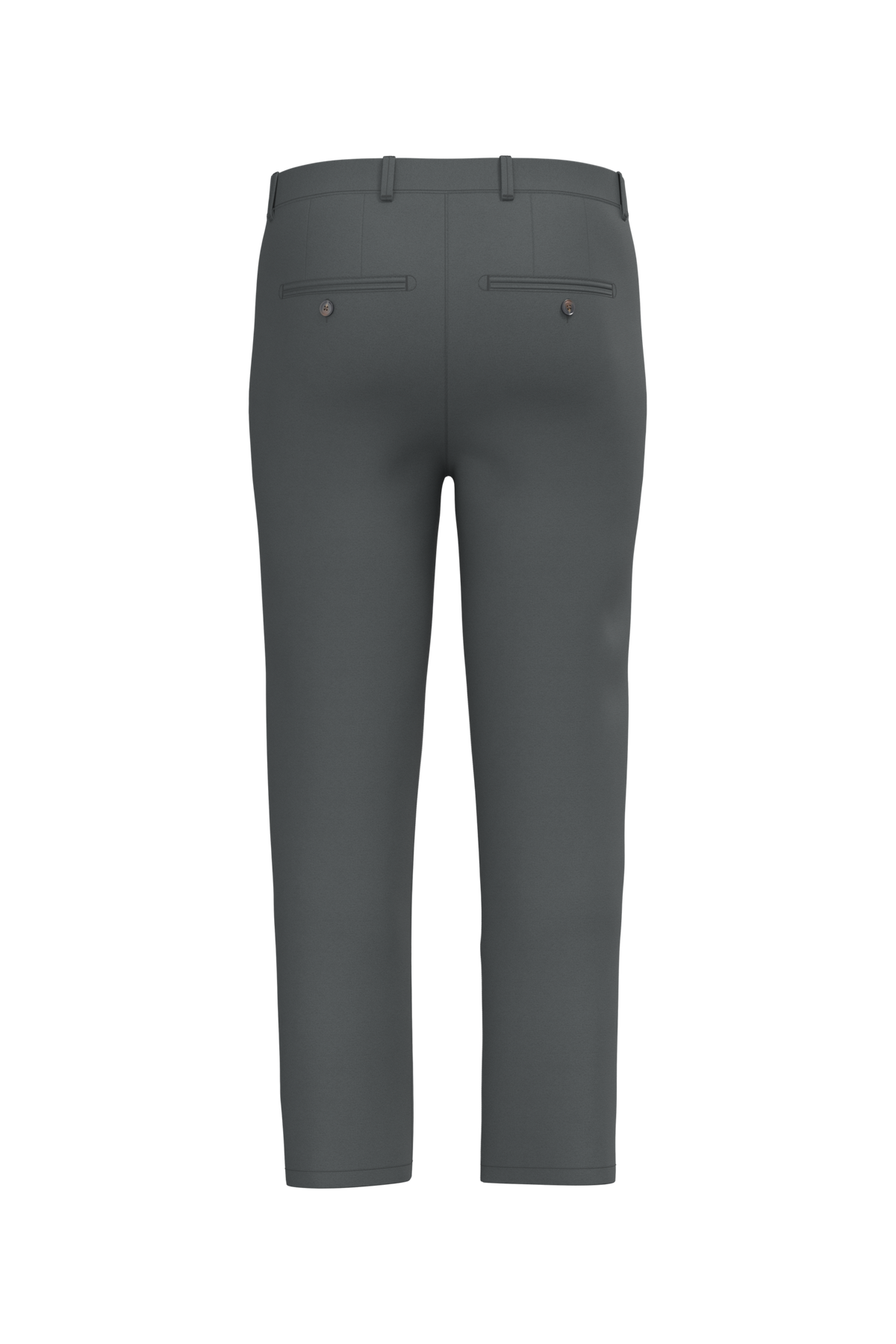 NS736 - Pantalon chino ecorresponsable hombre - Iron Grey - trasera