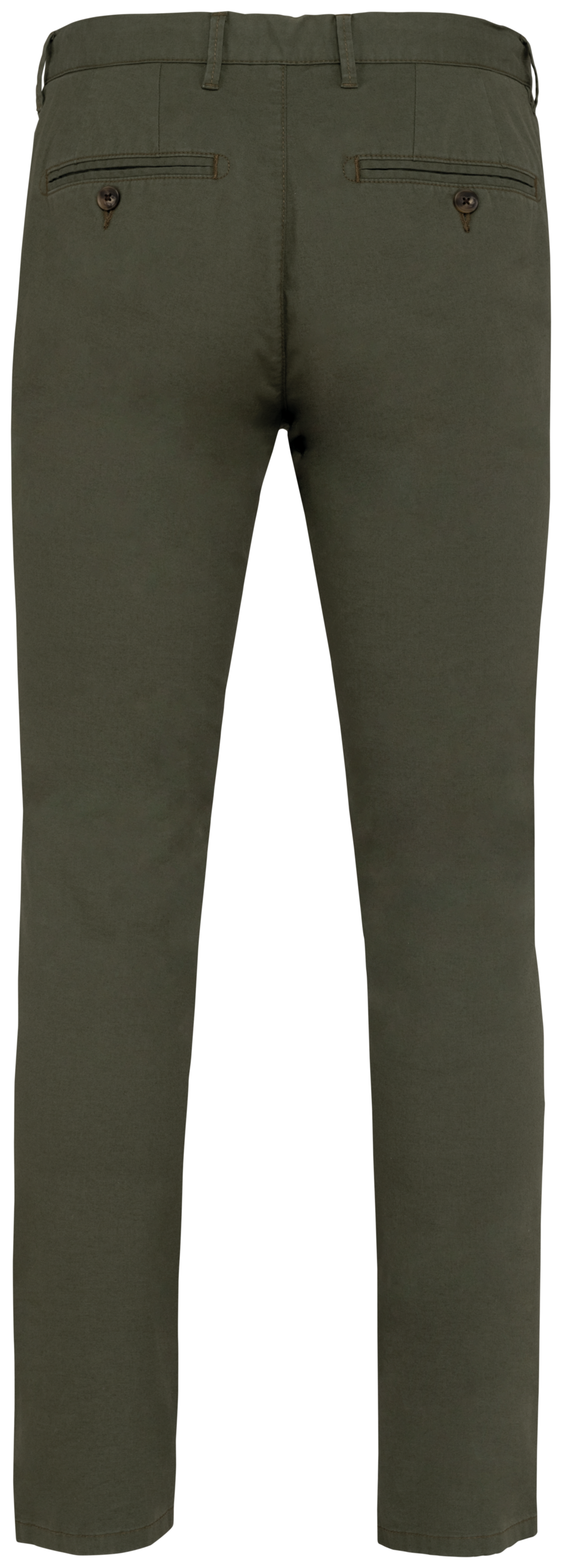 NS736 - Pantalon chino ecorresponsable hombre - Organic Khaki - trasera