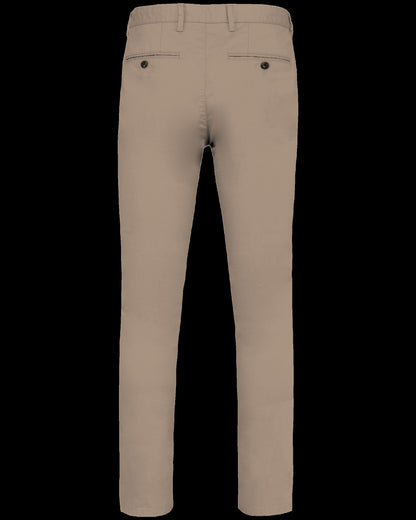 NS736 - Pantalon chino ecorresponsable hombre - Wet Sand - trasera