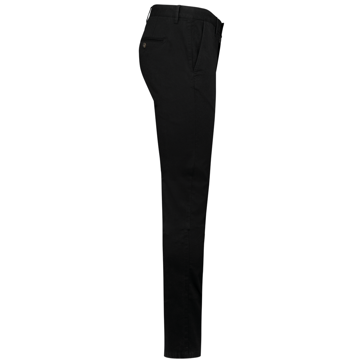 NS736 - Pantalon chino ecorresponsable hombre - Black - lateral