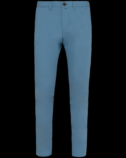 NS736 - Pantalon chino ecorresponsable hombre - Cool Blue - frontal