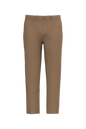 NS736 - Pantalon chino ecorresponsable hombre - Dark camel - frontal