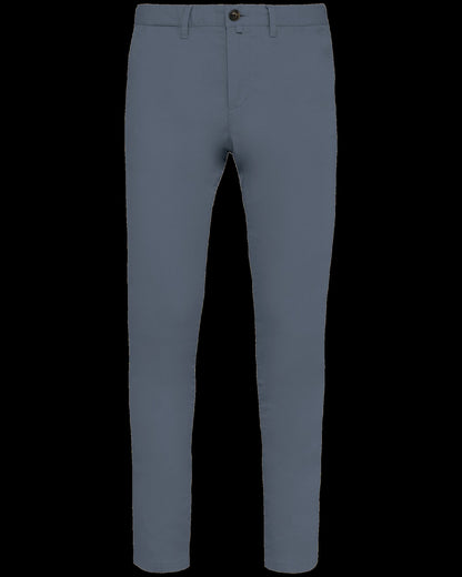 NS736 - Pantalon chino ecorresponsable hombre - Mineral Grey - frontal