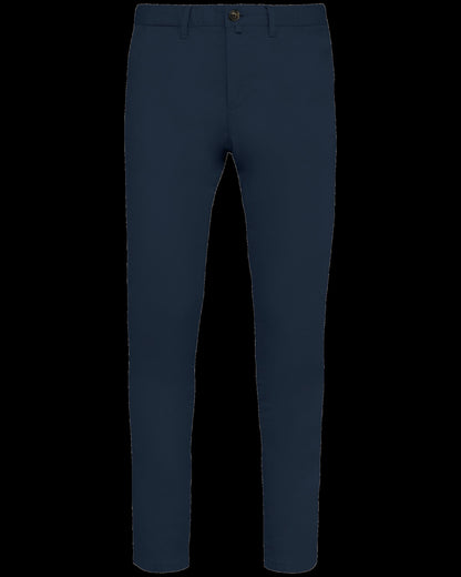 NS736 - Pantalon chino ecorresponsable hombre - Navy Blue - frontal