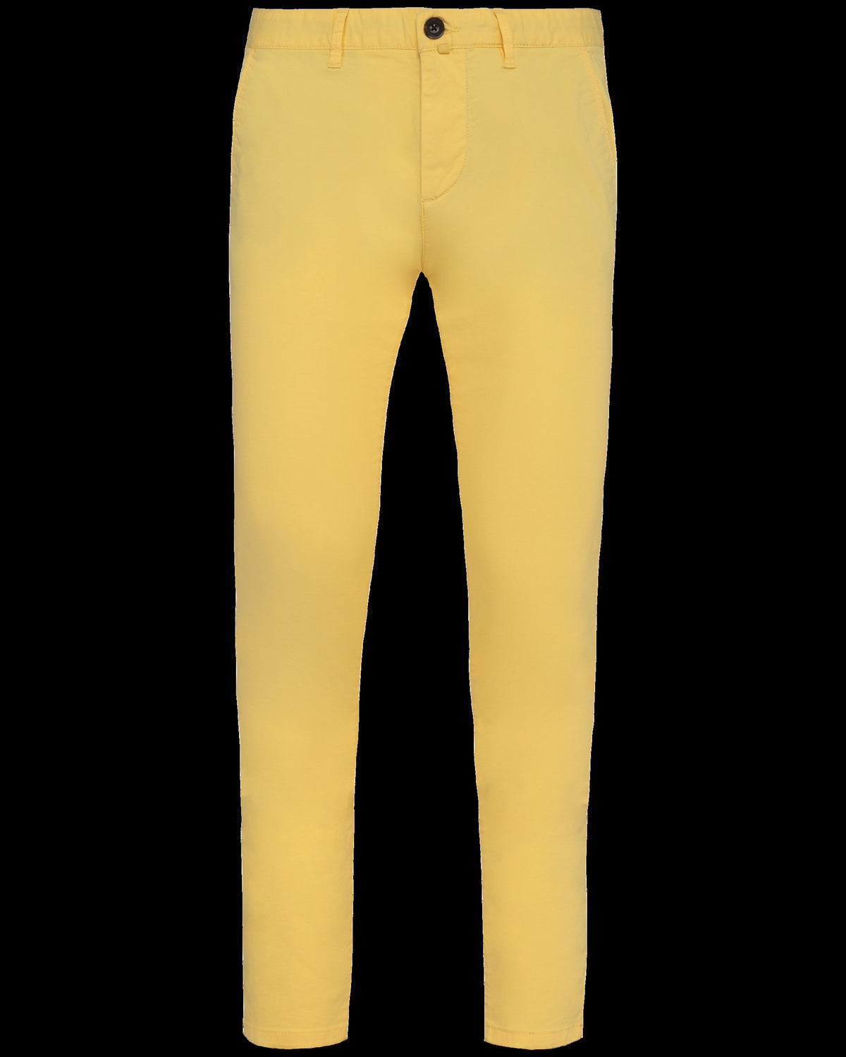 NS736 - Pantalon chino ecorresponsable hombre - Pineapple - frontal