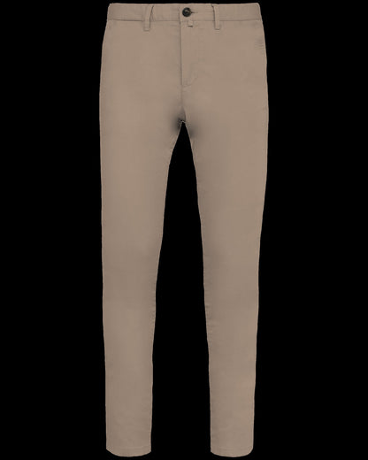 NS736 - Pantalon chino ecorresponsable hombre - Wet Sand - frontal