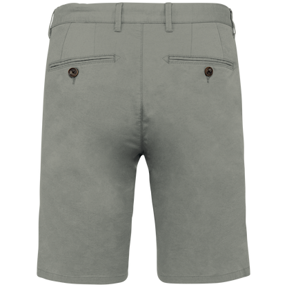 NS738 - Bermuda chino ecorresponsable hombre - Almond Green - trasera